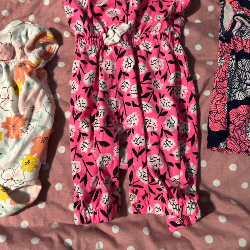 Floral Pink Kids Bottoms